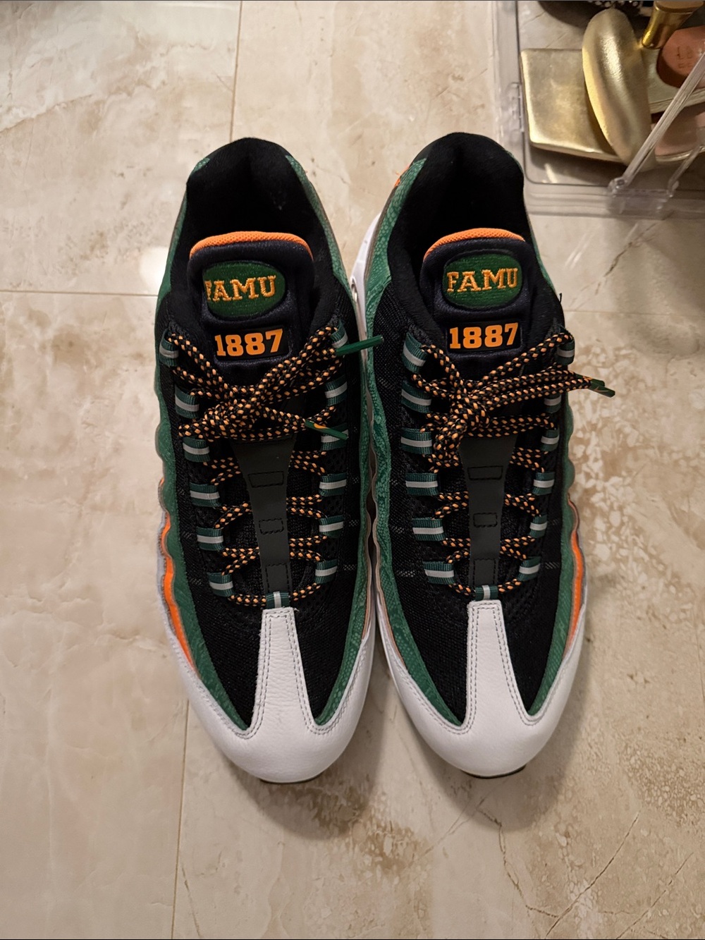 NEW Nike Air Max 95 Yardrunners FAMU - Size 12 - Picture 4 of 7